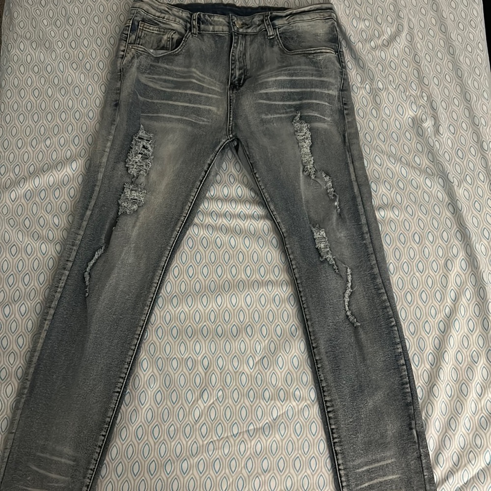 Shein Large Ripped Jeans
